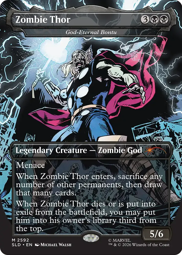 God-Eternal Bontu — Secret Lair Drop — Magic: The Gathering