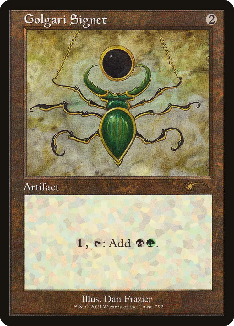 Golgari Signet — Secret Lair Drop — Magic: The Gathering