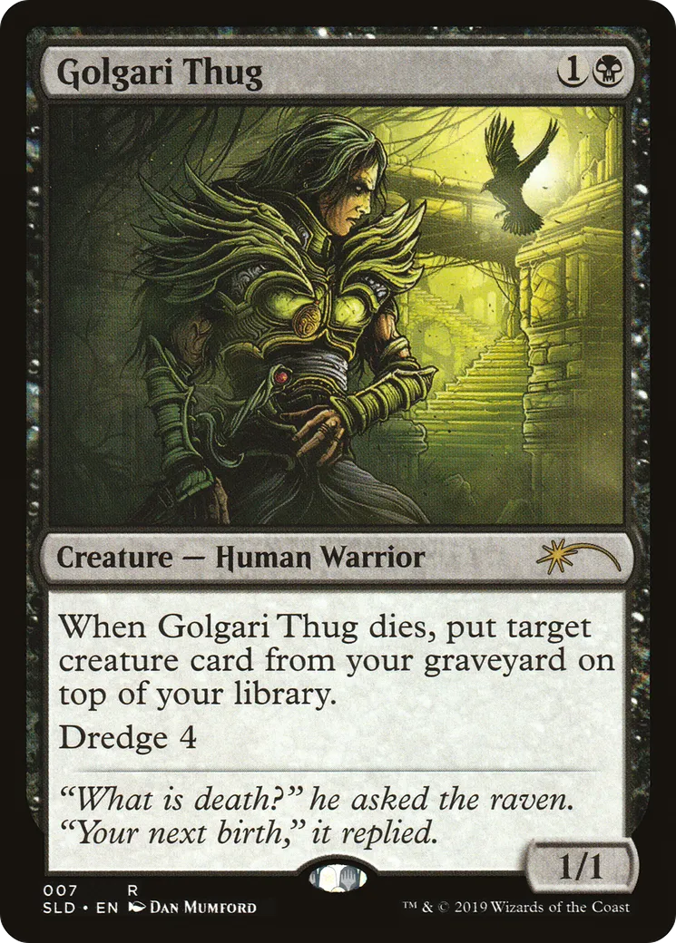 Golgari Thug from Secret Lair Drop - Magic: The Gathering