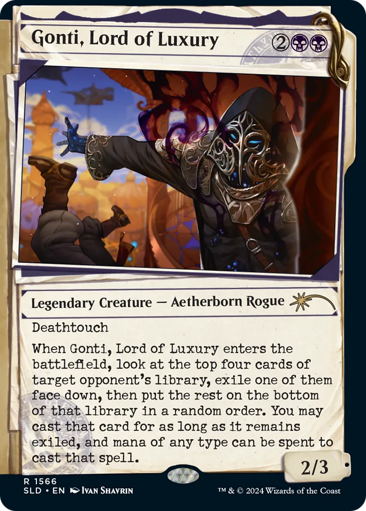 Gonti, Lord of Luxury — Secret Lair Drop — Magic: The Gathering