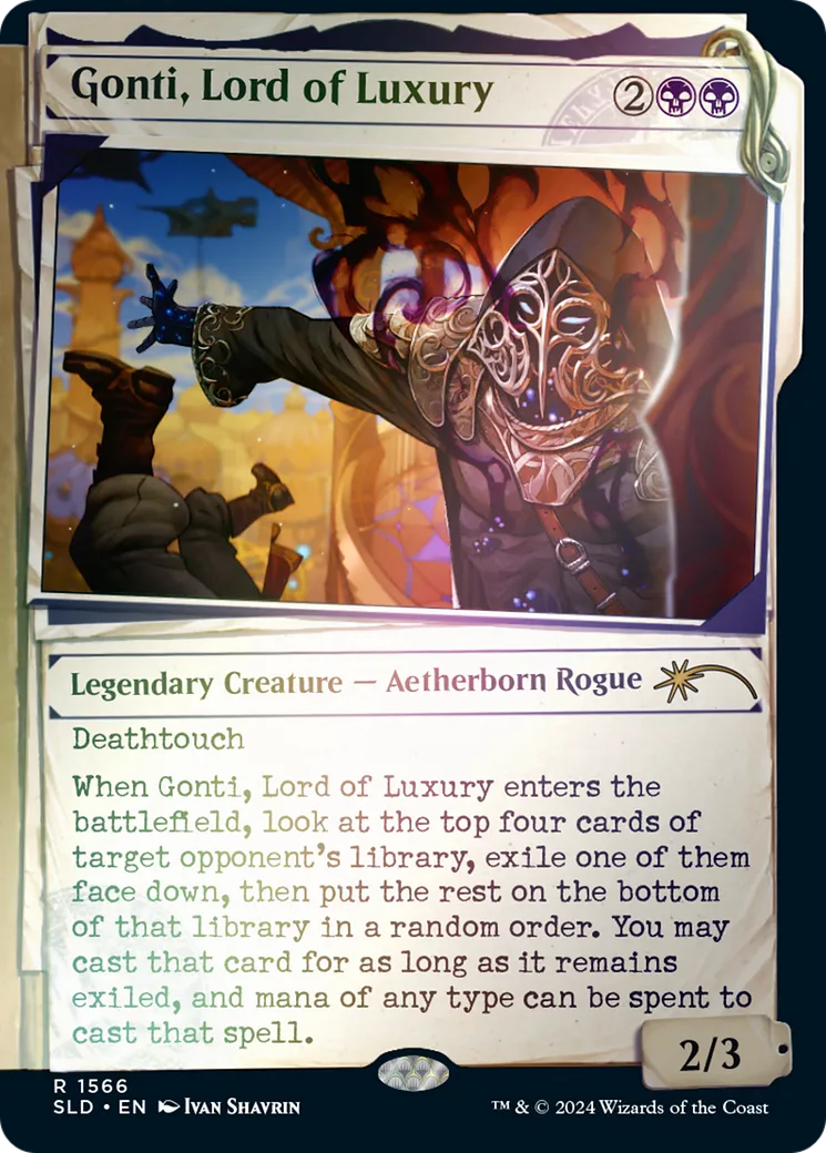 Gonti, seigneur de l'opulence — Secret Lair Drop — Magic: The Gathering