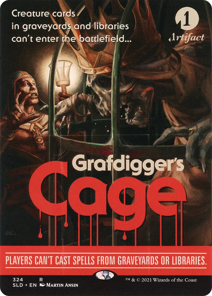 Grafdigger's Cage — Secret Lair Drop — Magic: The Gathering