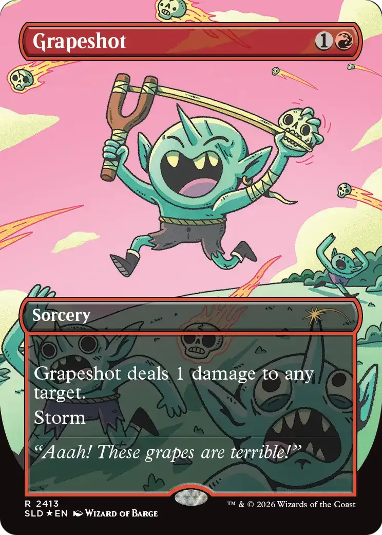 Grapeshot — Secret Lair Drop — Magic: The Gathering