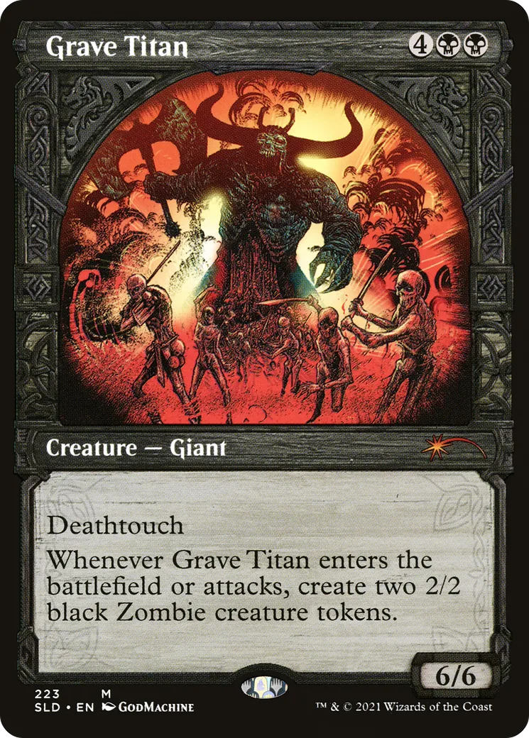 Grave Titan — Secret Lair Drop — Magic: The Gathering