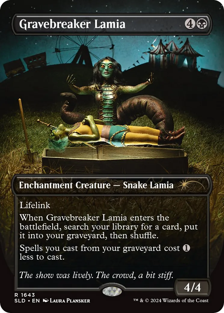 Gravebreaker Lamia — Secret Lair Drop — Magic: The Gathering