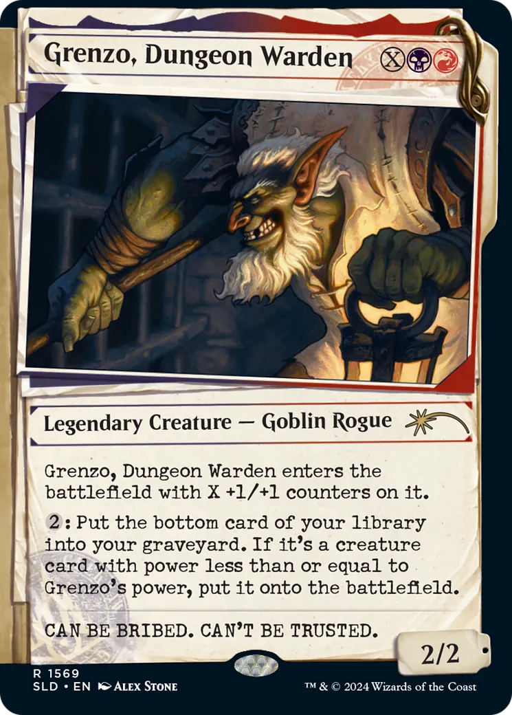 Grenzo, Dungeon Warden — Secret Lair Drop — Magic: The Gathering