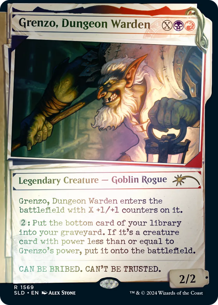 Grenzo, garde du donjon — Secret Lair Drop — Magic: The Gathering