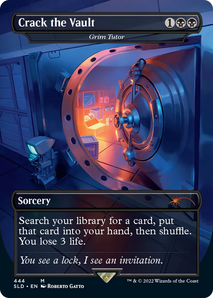 Grim Tutor — Secret Lair Drop — Magic: The Gathering