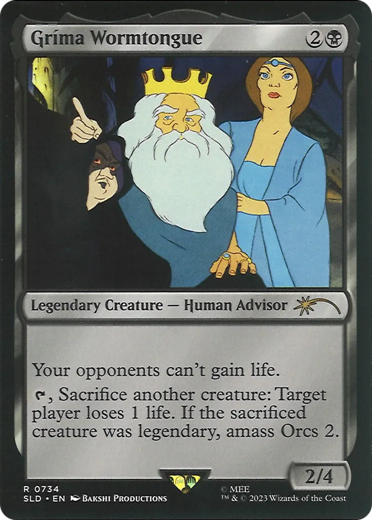 Gríma Wormtongue — Secret Lair Drop — Magic: The Gathering