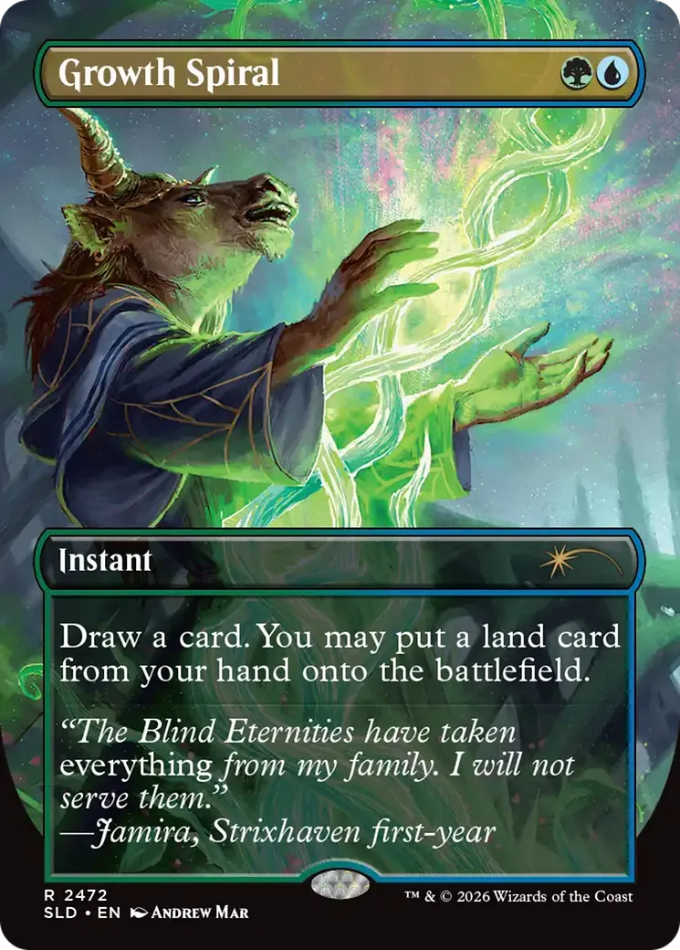 Growth Spiral — Secret Lair Drop — Magic: The Gathering