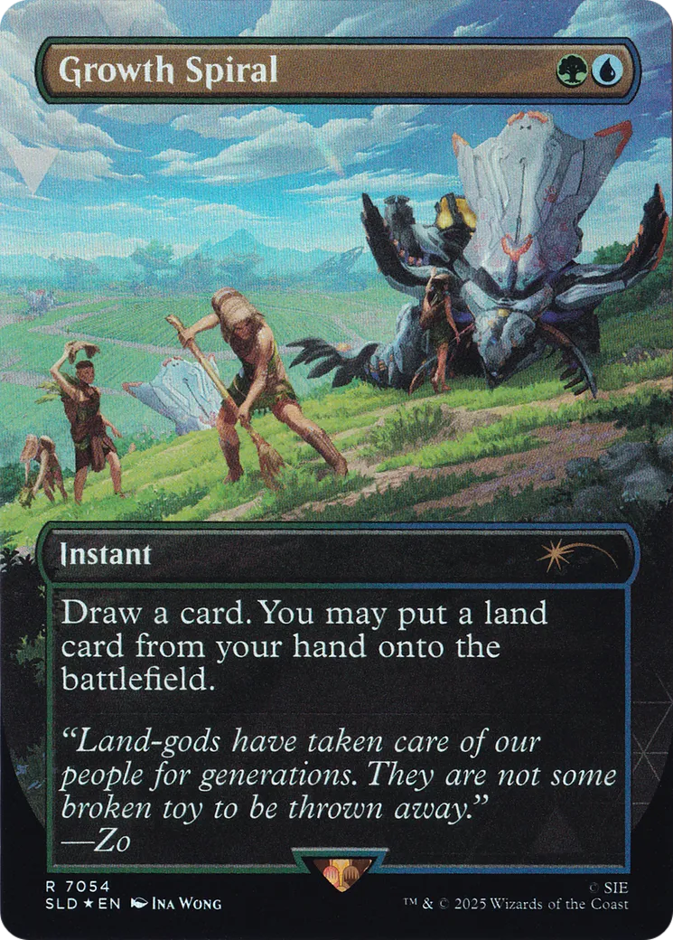Growth Spiral — Secret Lair Drop — Magic: The Gathering