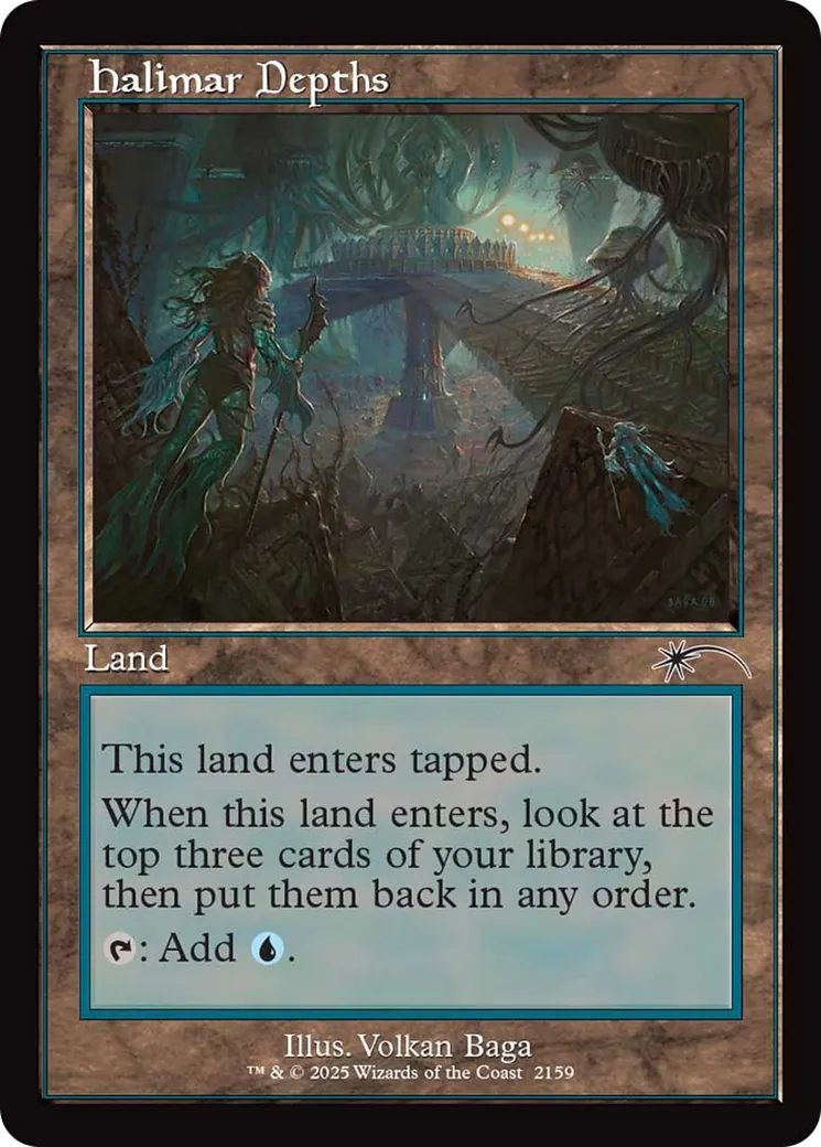 Profondeurs de Halimar — Secret Lair Drop — Magic: The Gathering