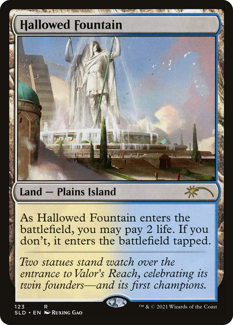 Hallowed Fountain — Secret Lair Drop — Magic: The Gathering