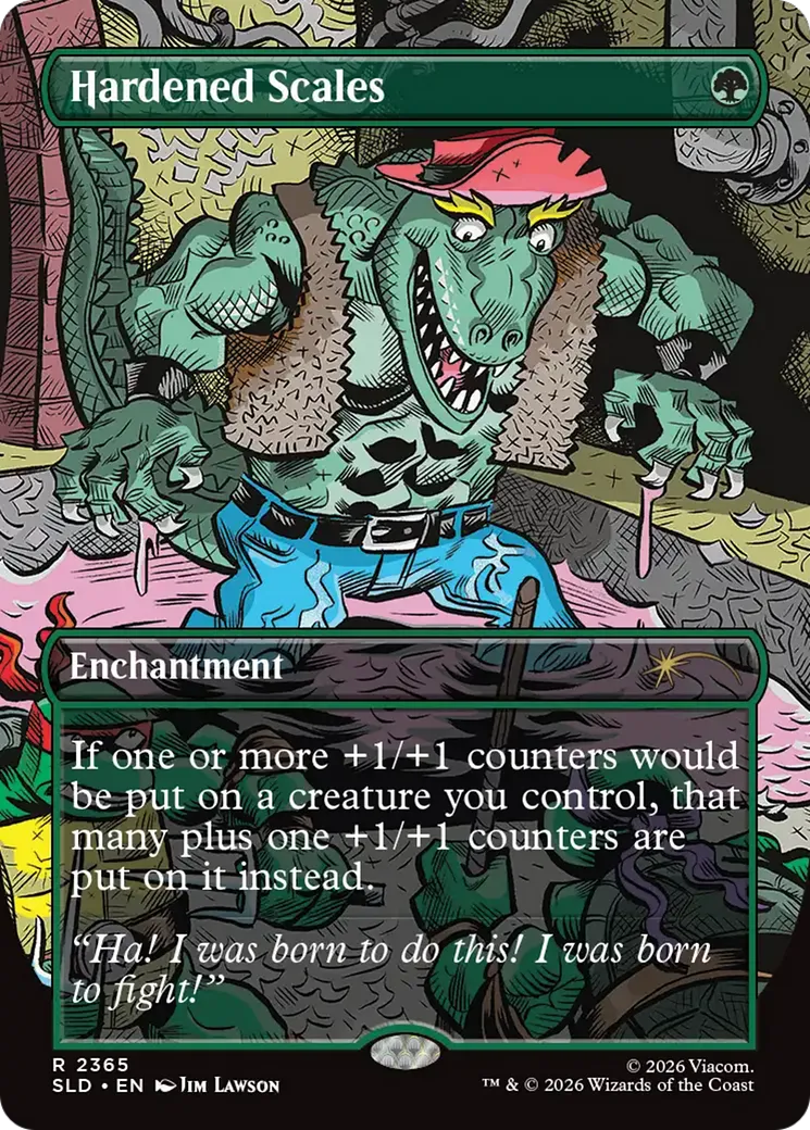 Hardened Scales — Secret Lair Drop — Magic: The Gathering