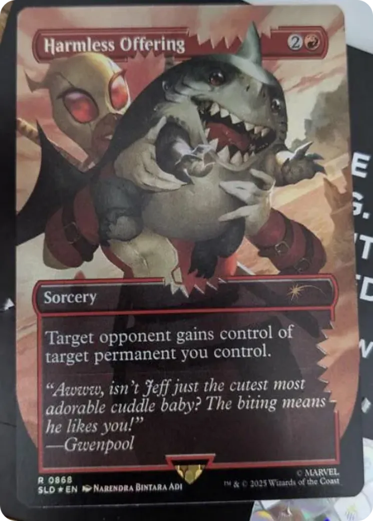 Harmless Offering — Secret Lair Drop — Magic: The Gathering