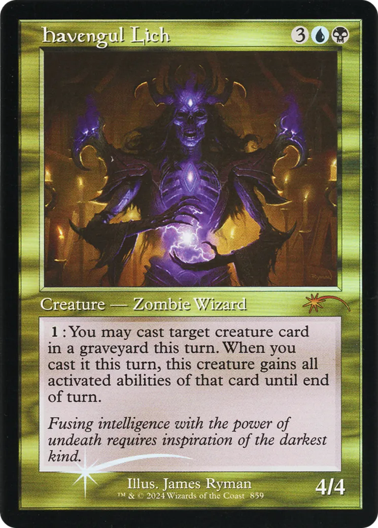 Havengul Lich — Secret Lair Drop — Magic: The Gathering