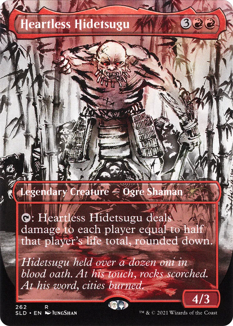 Heartless Hidetsugu — Secret Lair Drop — Magic: The Gathering