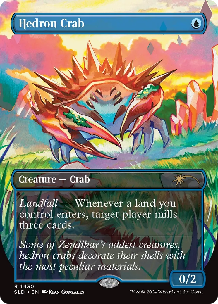 Crabe d'hèdron — Secret Lair Drop — Magic: The Gathering