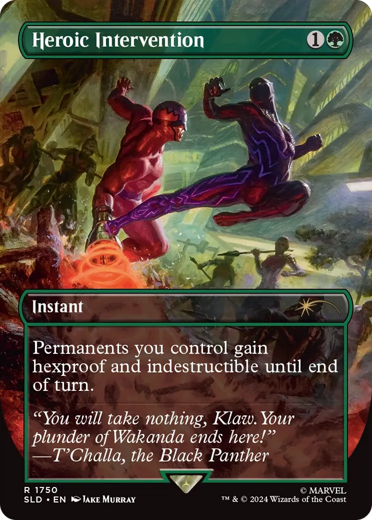 Heroic Intervention — Secret Lair Drop — Magic: The Gathering
