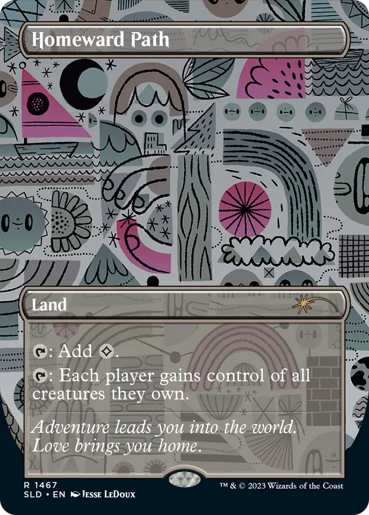 Homeward Path — Secret Lair Drop — Magic: The Gathering