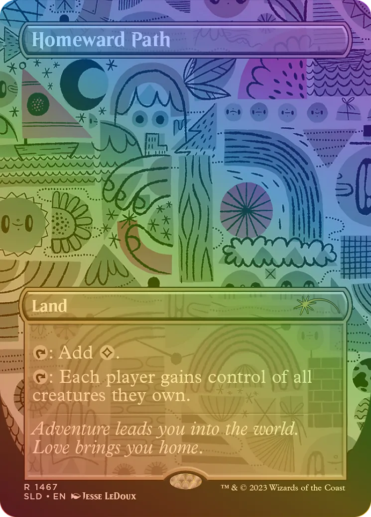 Homeward Path — Secret Lair Drop — Magic: The Gathering