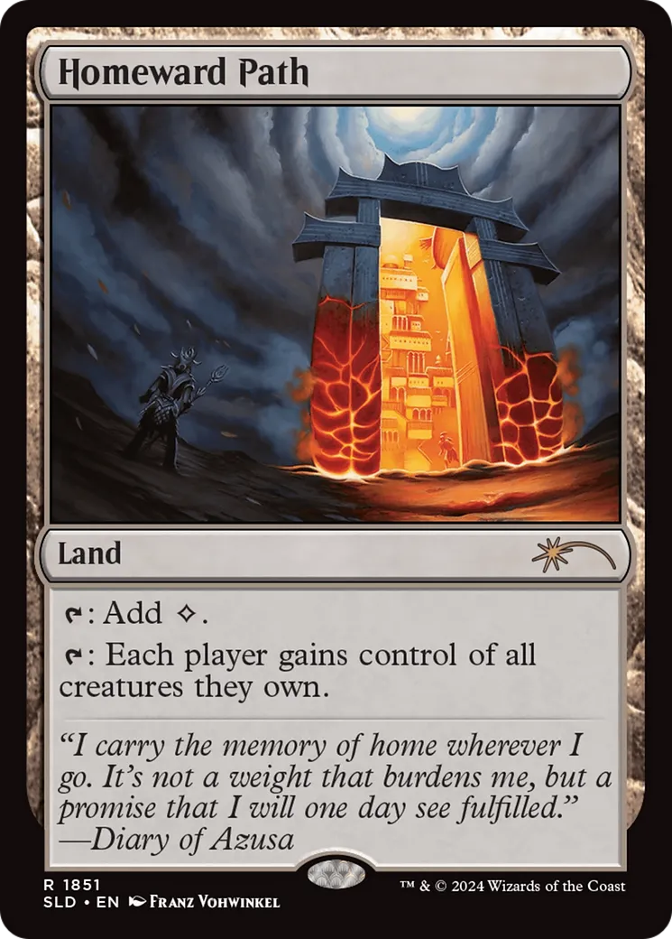 Homeward Path — Secret Lair Drop — Magic: The Gathering