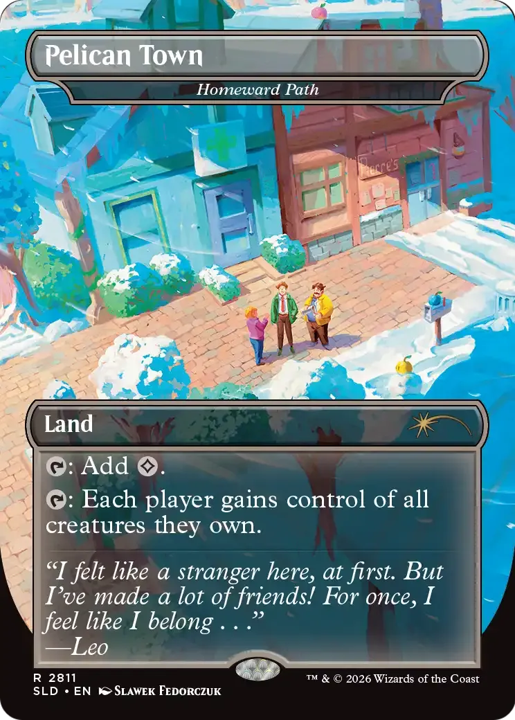 Homeward Path — Secret Lair Drop — Magic: The Gathering