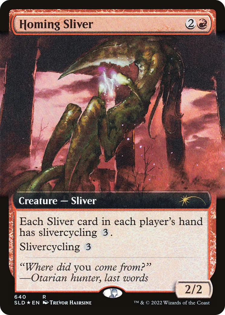Homing Sliver — Secret Lair Drop — Magic: The Gathering