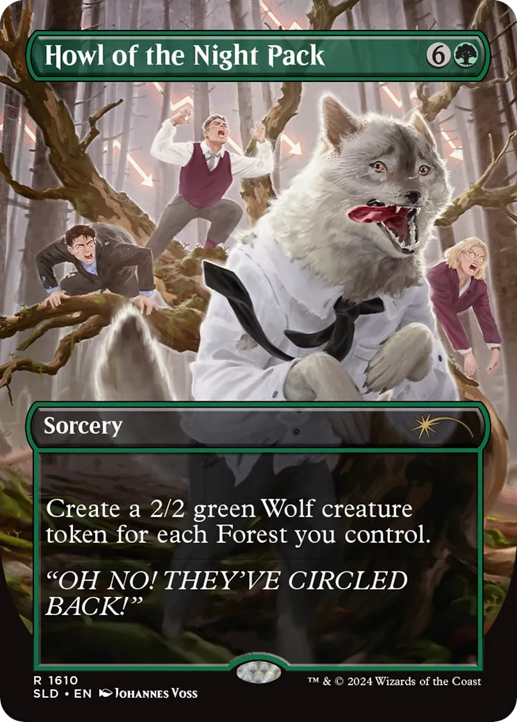 Howl of the Night Pack — Secret Lair Drop — Magic: The Gathering