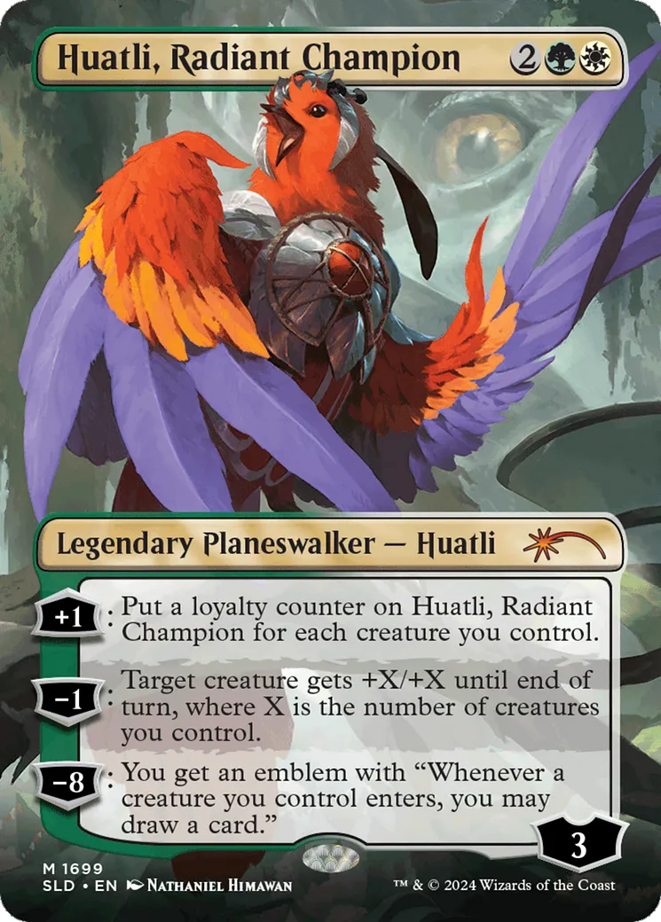 Huatli, championne radieuse — Secret Lair Drop — Magic: The Gathering