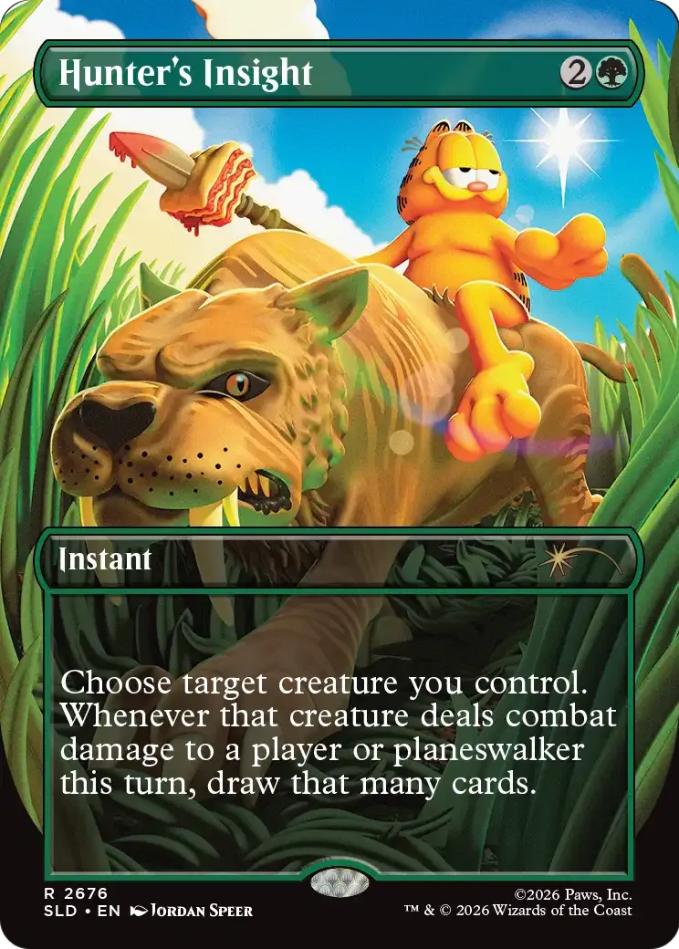 Perspicacité du chasseur — Secret Lair Drop — Magic: The Gathering