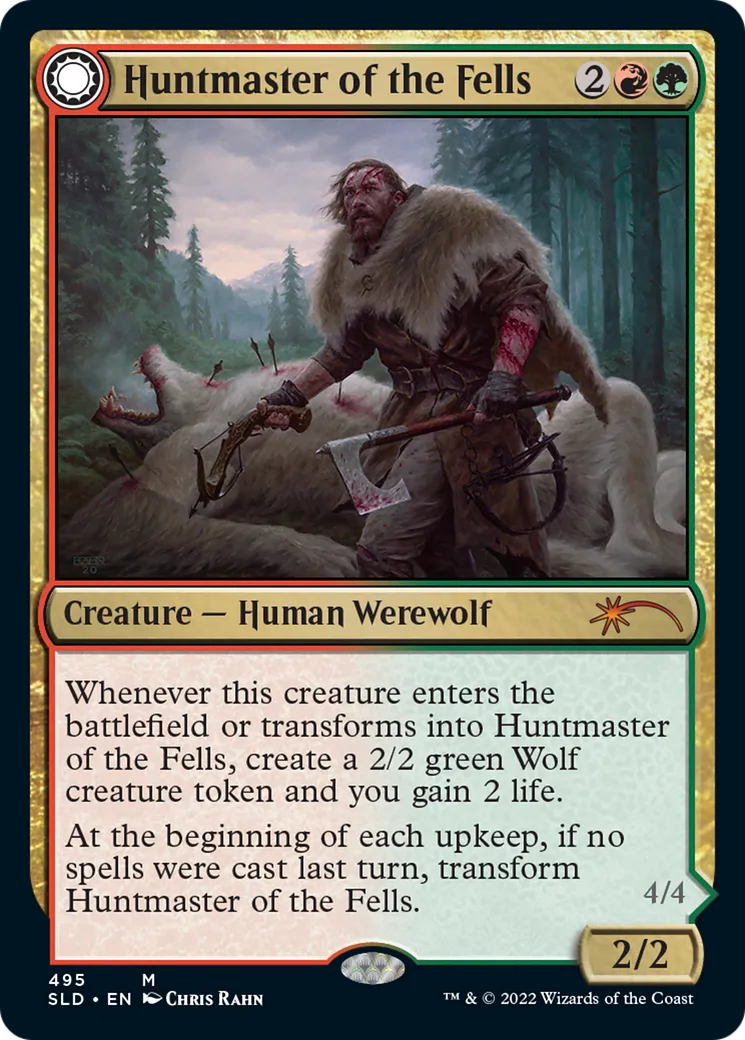 Huntmaster of the Fells // Ravager of the Fells — Secret Lair Drop — Magic: The Gathering
