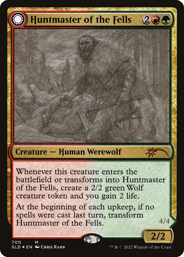 Huntmaster of the Fells // Ravager of the Fells — Secret Lair Drop — Magic: The Gathering