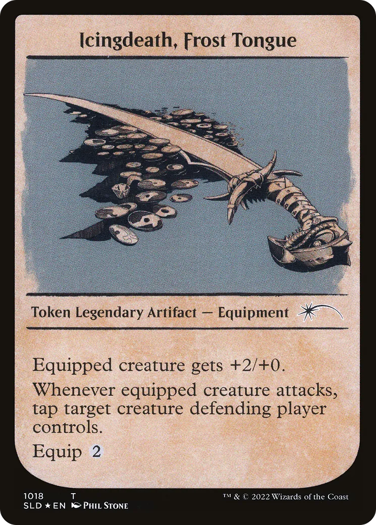 Icingdeath, Frost Tongue — Secret Lair Drop — Magic: The Gathering