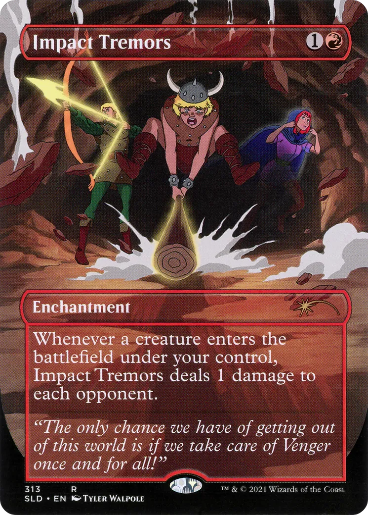 Impact Tremors — Secret Lair Drop — Magic: The Gathering