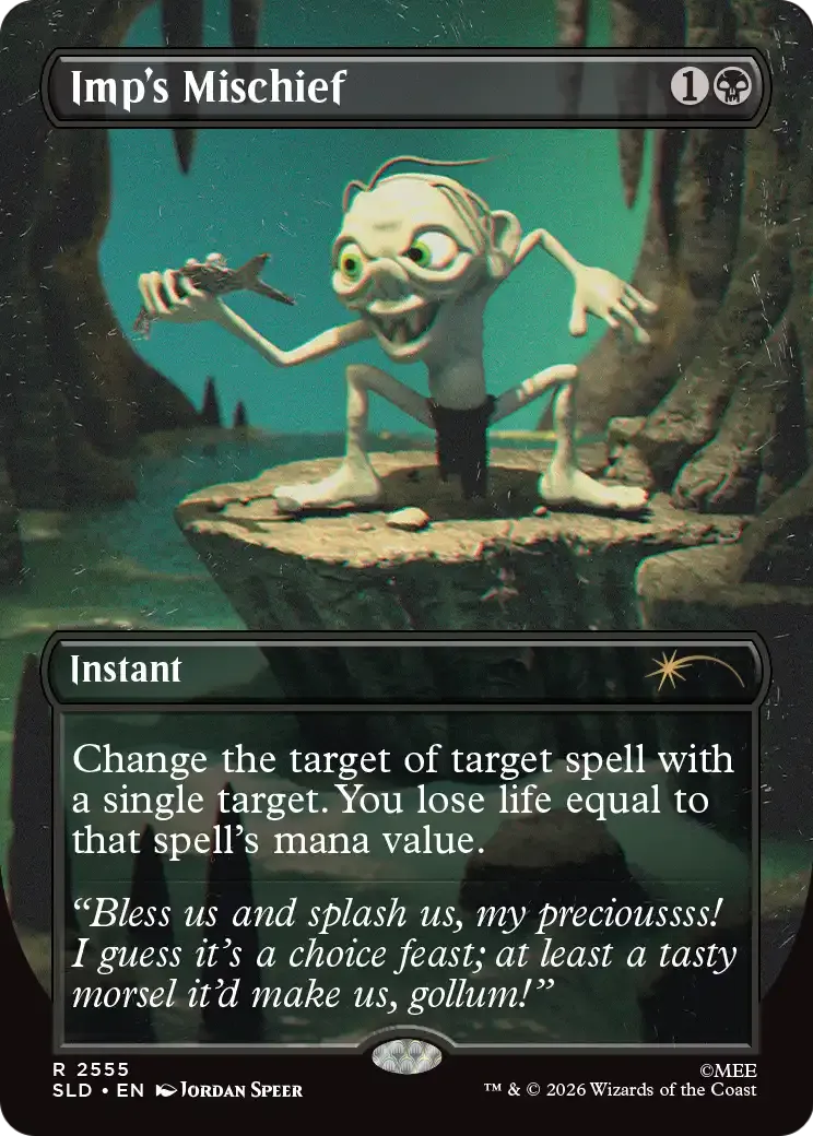 Imp's Mischief — Secret Lair Drop — Magic: The Gathering