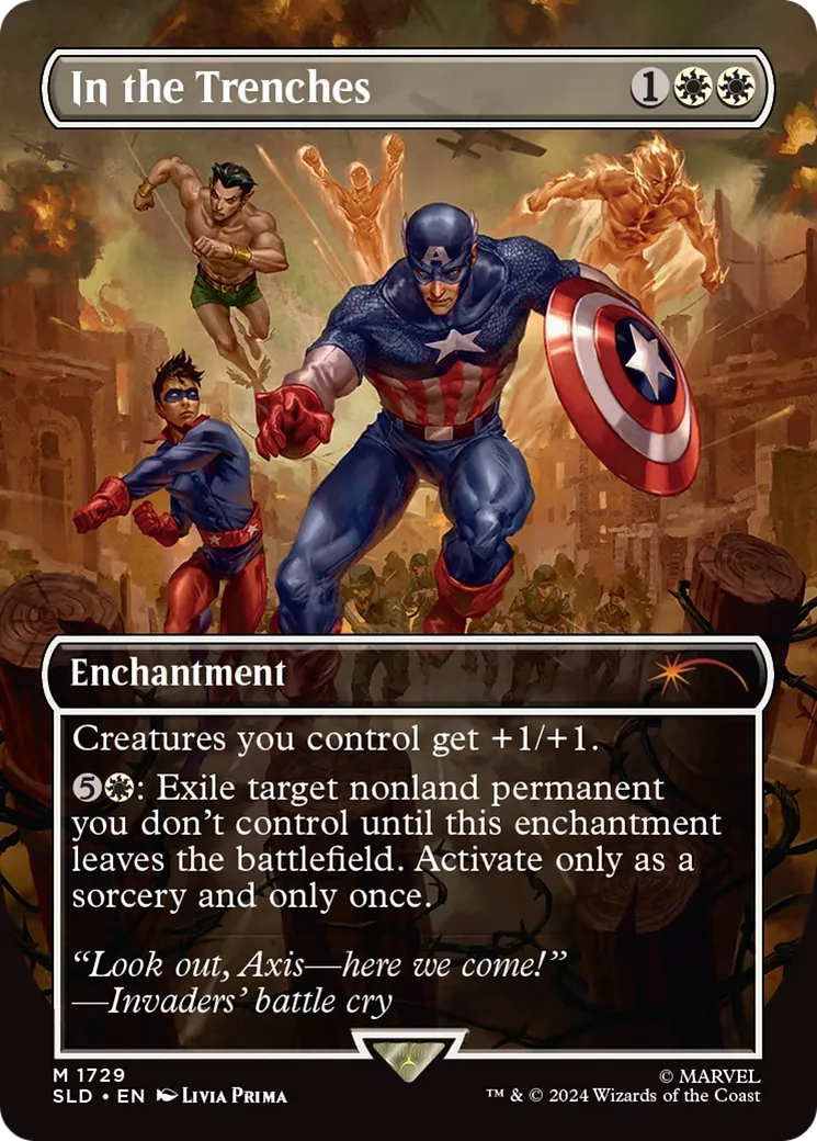 In the Trenches — Secret Lair Drop — Magic: The Gathering