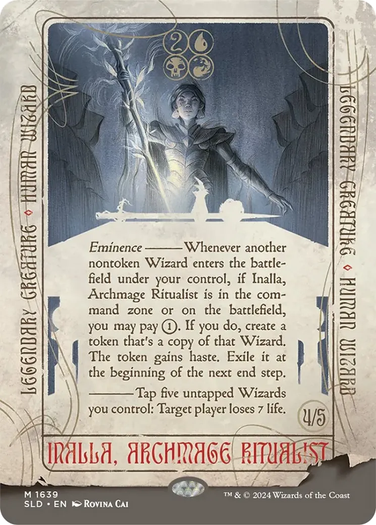 Inalla, archimage ritualiste — Secret Lair Drop — Magic: The Gathering