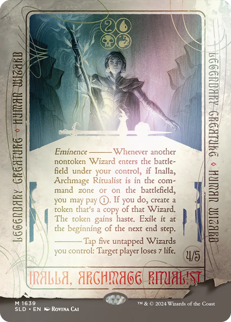 Inalla, Archmage Ritualist — Secret Lair Drop — Magic: The Gathering