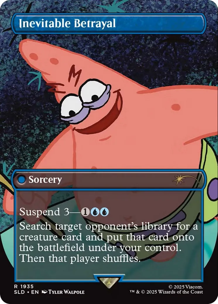 Inevitable Betrayal — Secret Lair Drop — Magic: The Gathering