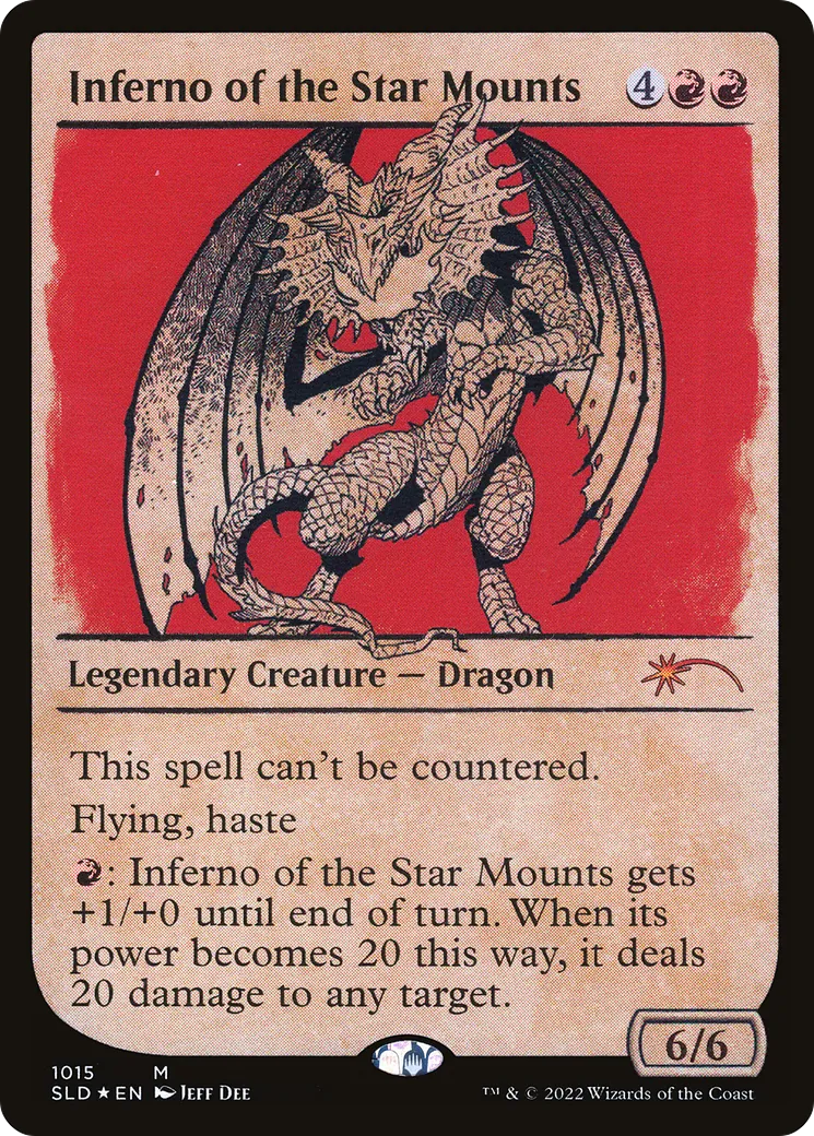 Inferno of the Star Mounts — Secret Lair Drop — Magic: The Gathering