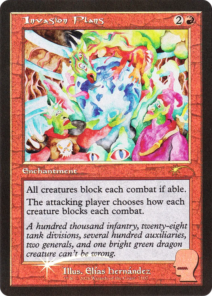 Invasion Plans — Secret Lair Drop — Magic: The Gathering