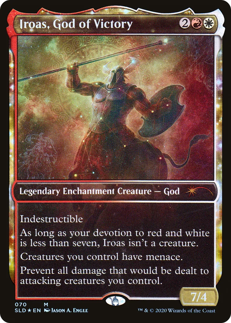 Iroas, God of Victory — Secret Lair Drop — Magic: The Gathering