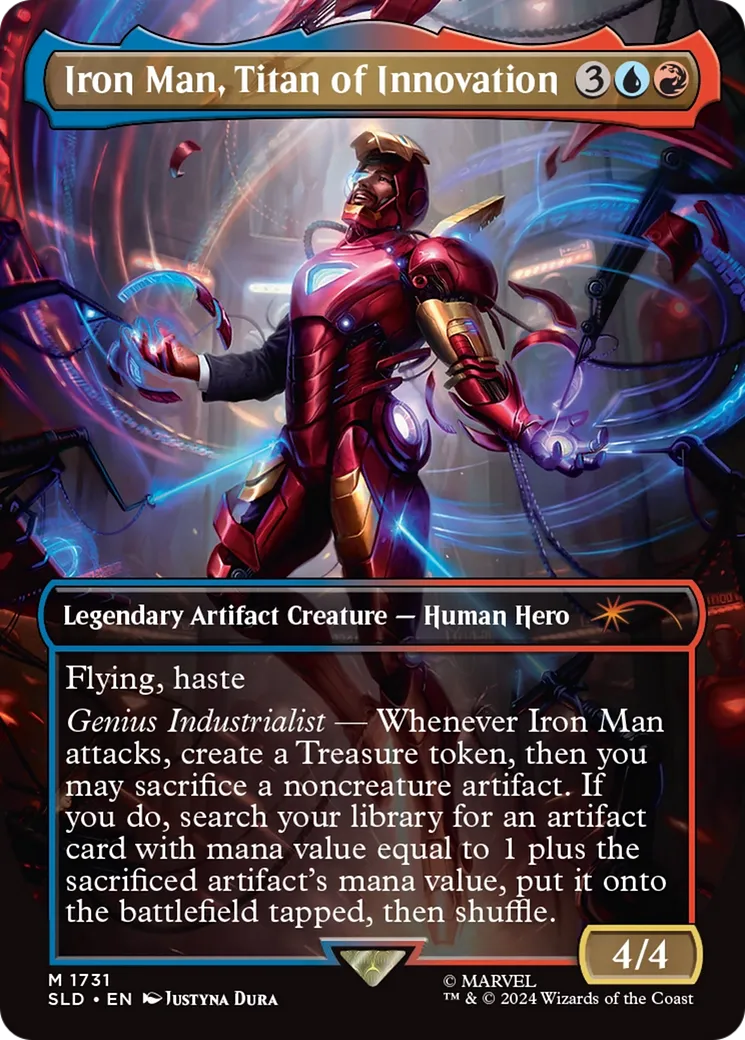 Iron Man, Titan of Innovation — Secret Lair Drop — Magic: The Gathering