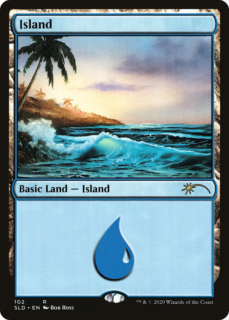 Island — Secret Lair Drop — Magic: The Gathering