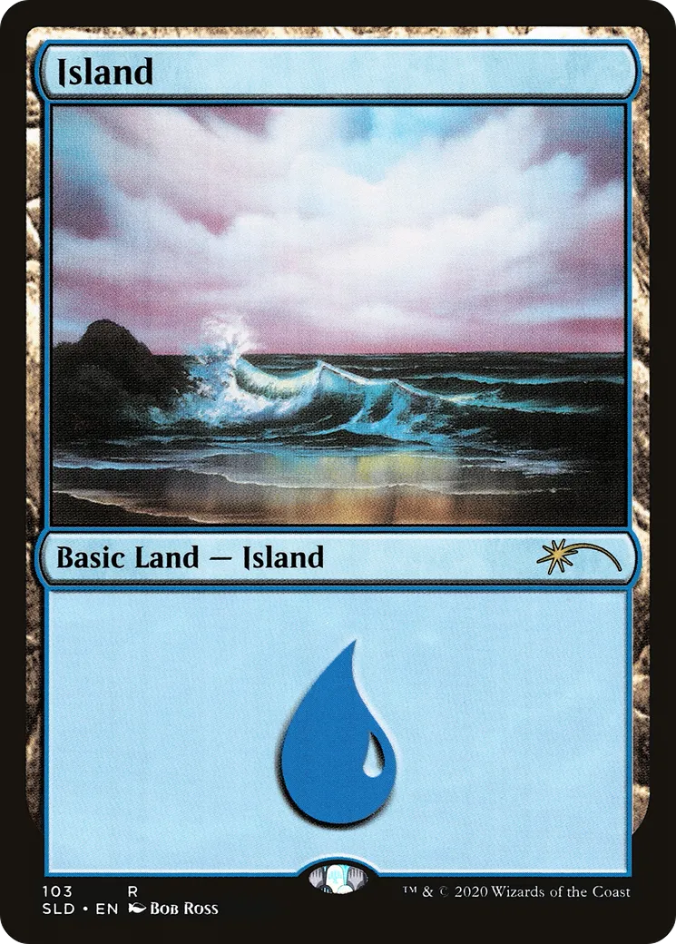 Island — Secret Lair Drop — Magic: The Gathering