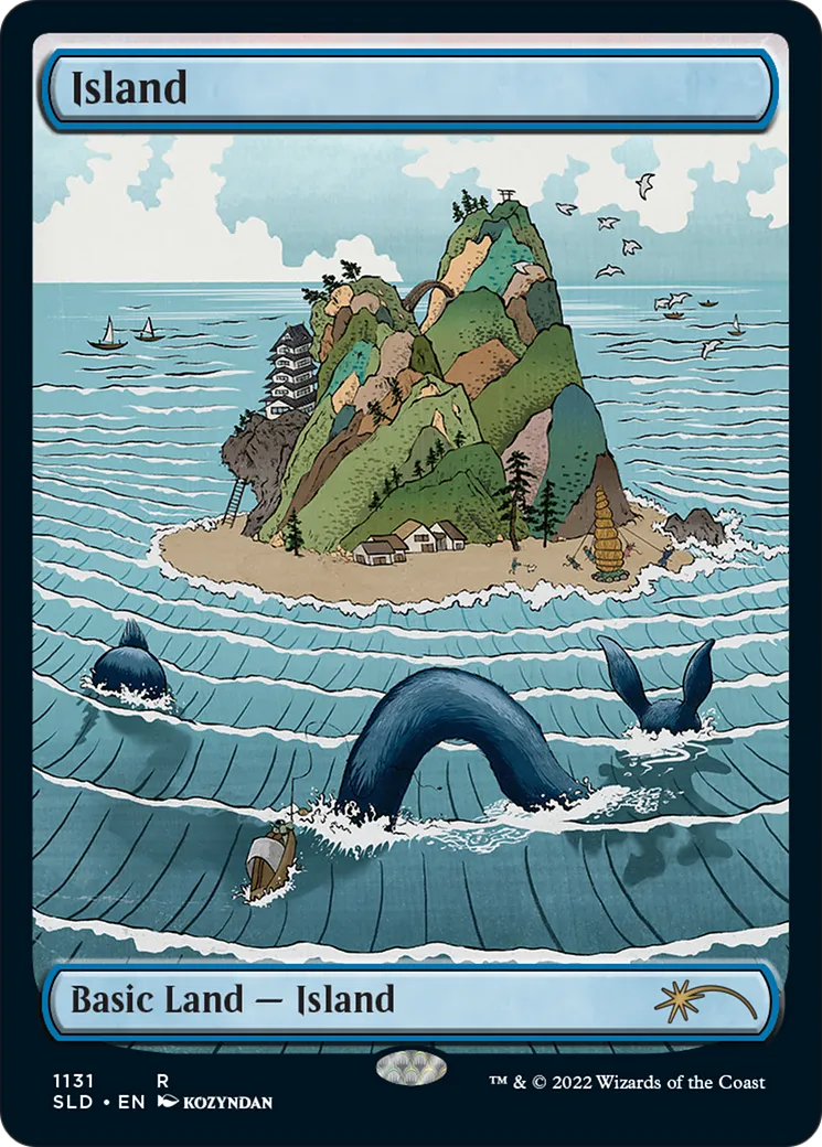 Island — Secret Lair Drop — Magic: The Gathering
