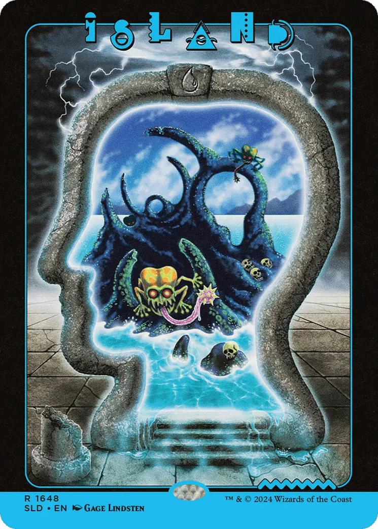 Island — Secret Lair Drop — Magic: The Gathering
