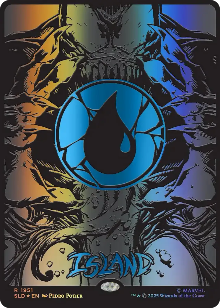 Island — Secret Lair Drop — Magic: The Gathering