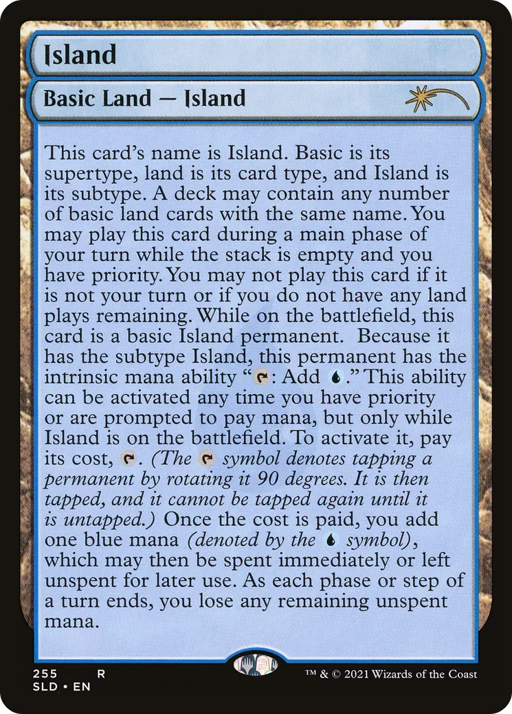 Island — Secret Lair Drop — Magic: The Gathering